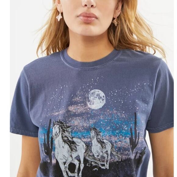 Urban Outfitters Project Social T Wild Horse Tee size S - Picture 4 of 8